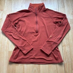 Patagonia Orange Half Zip